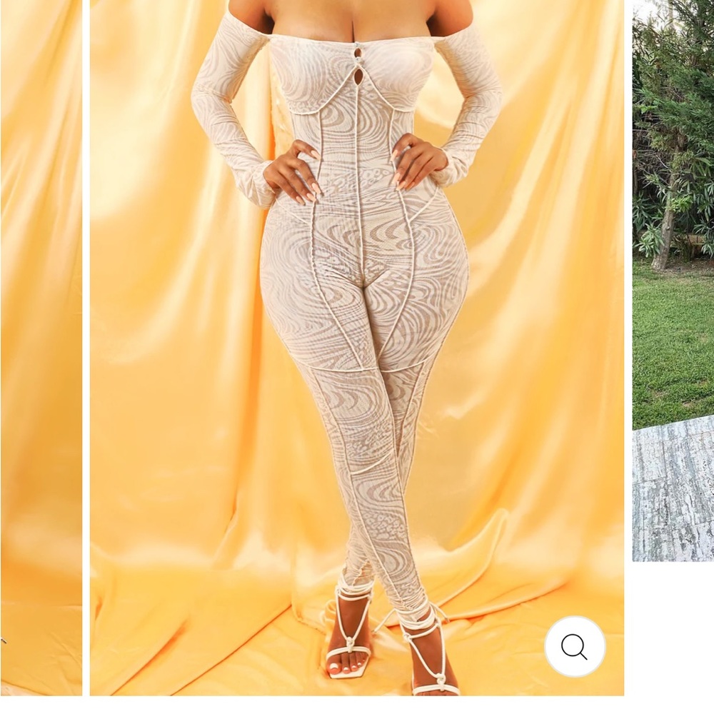 Badsocietyclub off shoulder jumpsuit